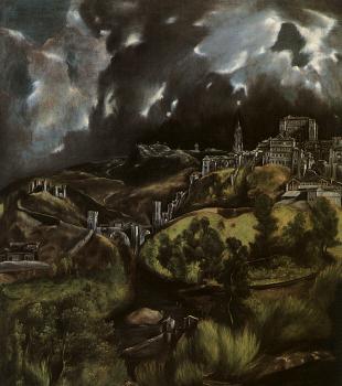 El Greco : View of Toledo II